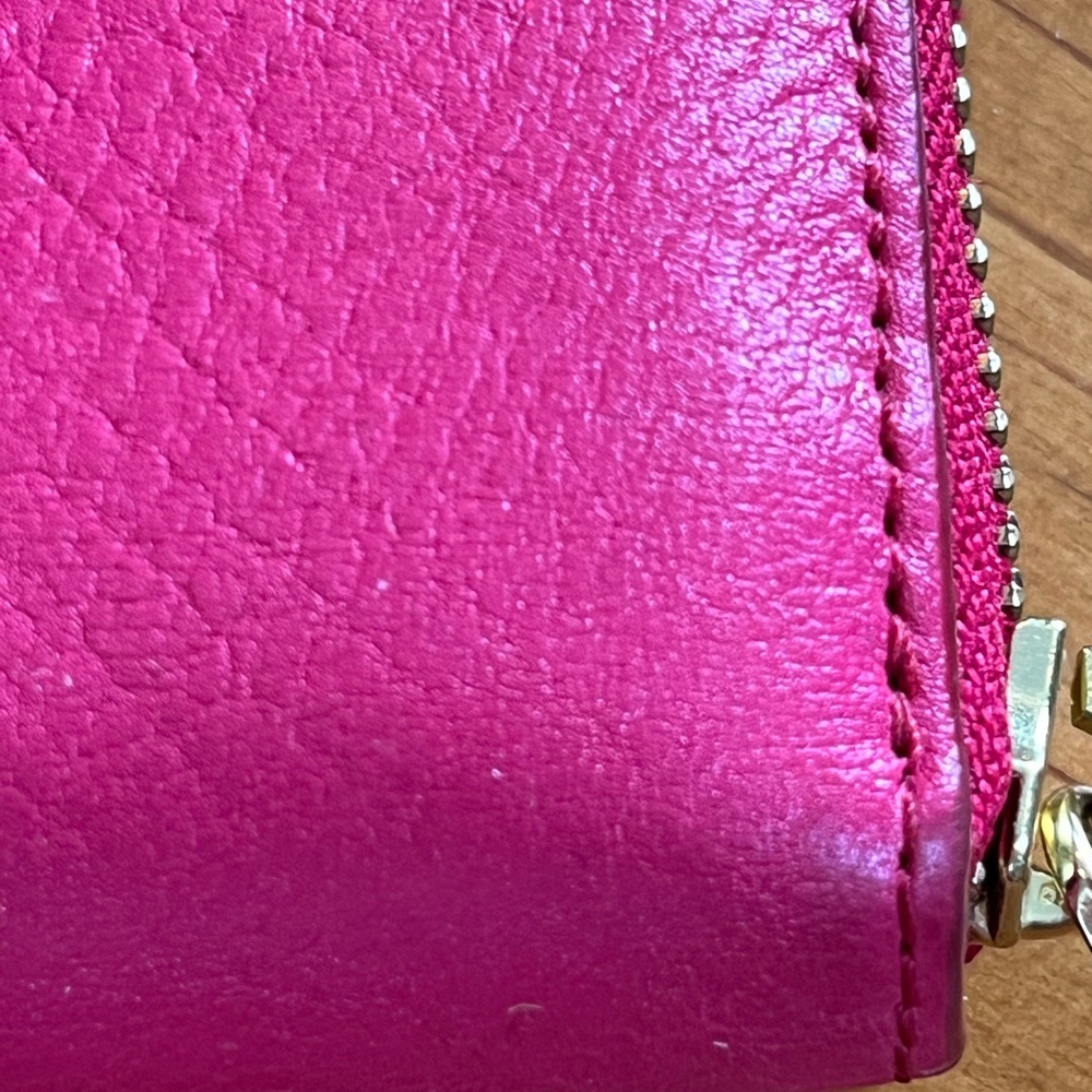 Fossil Issue No 1954 Zip Wallet - Hot Pink - Picture 12 of 13